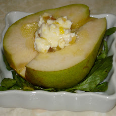 Pear Salad With Cream Cheese and Lime Gelatin
