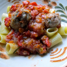 Rigatoni With Meatballs