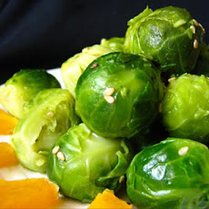 Orange-Buttered Brussels Sprouts
