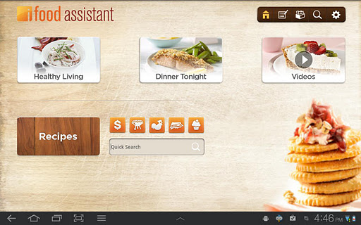 iFood Assistant Tablet