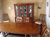 Hermoso Comedor Markol Con Vitrina Madera