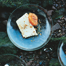 Almond Praline Semifreddo with Grappa-Poached Apricots