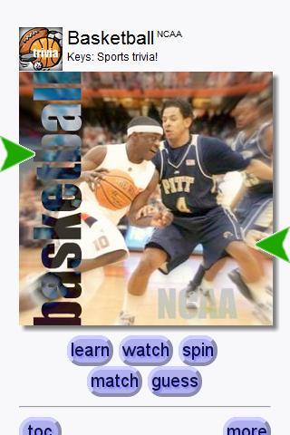 college-hoops-keys for android screenshot
