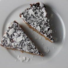 Coconut Shortbread with Chocolate Ganache