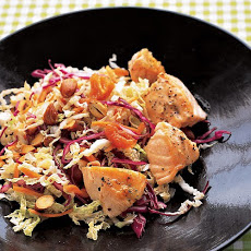 Asian Salad with Salmon