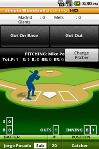 Simple Baseball Scoring HD