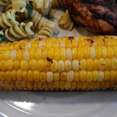 Cheesy Barbecued Corn on the Cob
