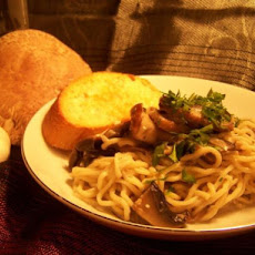 Linguine With Wild Mushroom Sauce