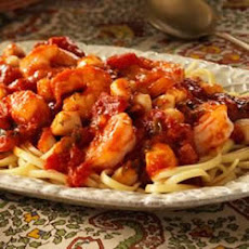 Seafood Marinara with Linguine
