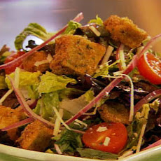 Deep-Fried Eggplant Croutons