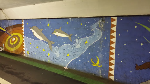 イルカ壁画