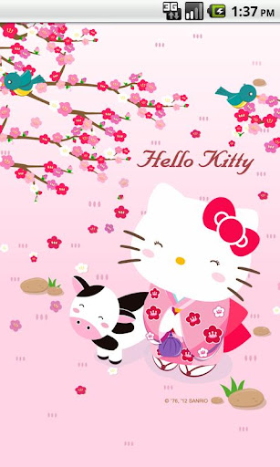 【免費個人化App】Hello Kitty Live Wallpaper 2-APP點子