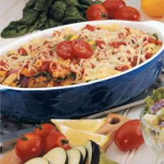 Roasted Vegetable Ziti Bake