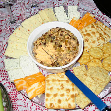 Monterey Cheese Dip w/Sunflower Seeds