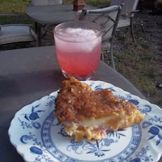 Peach Custard Pie