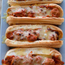 Chili Meatball Subs
