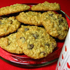 Wonderful Chocolate, Oat, Chip Cookies