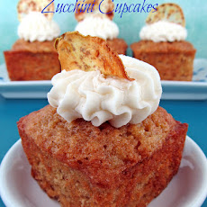Zucchini Cupcakes with Cream Cheese Frosting