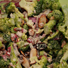 South Beach Broccoli  Apple Walnut Slaw