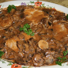 Pork Scaloppine With Wild Mushrooms