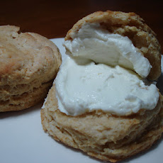 Curds & Whey Biscuits with Infused Honey & Ricotta Spread