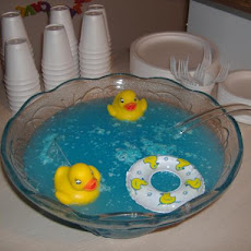 Blue Baby Shower Punch