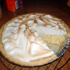 Pineapple Sour Cream Pie