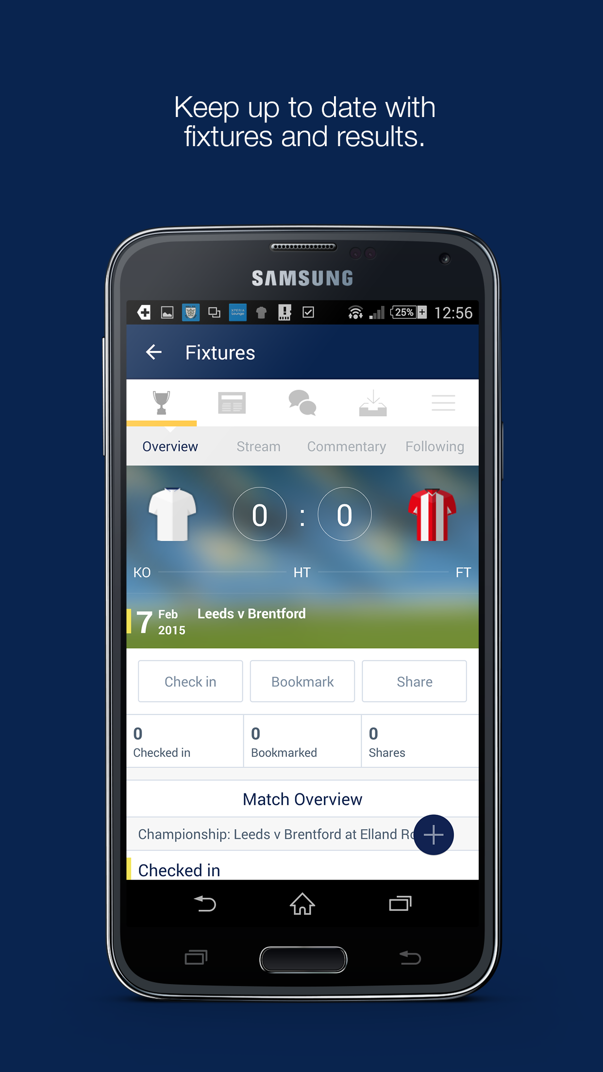 Android application Fan App for Leeds United screenshort