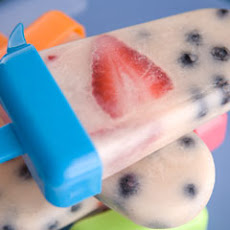 Red, White & Blue Iced Tea Pops