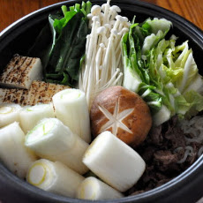 New Year's Sukiyaki, Lots of Leeks!