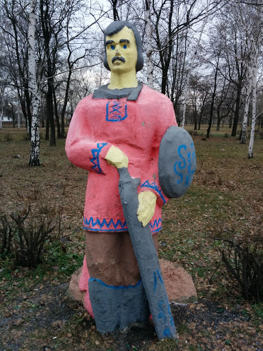 Russkiy Voin Statue 
