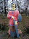 Russkiy Voin Statue 