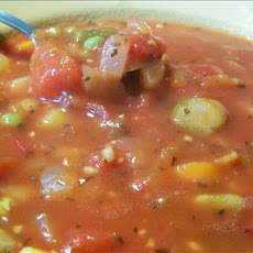 7-Minute Vegetable Soup