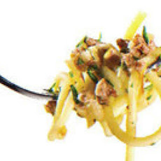 Spaghetti with Lemony Grass-Fed Meat Sauce