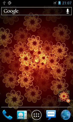 Neon Flower Pro Live Wallpaper