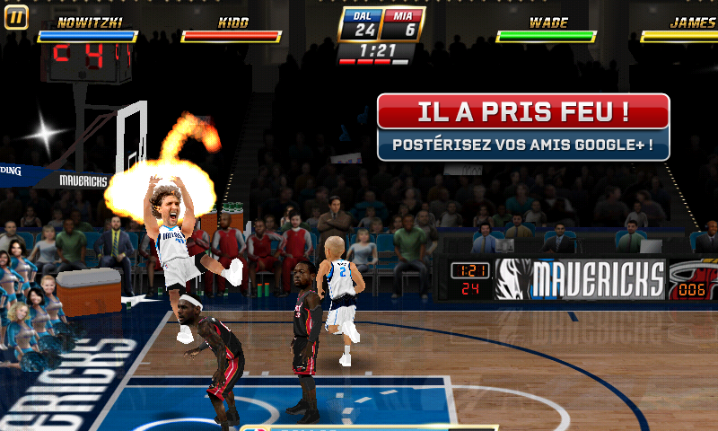 Android application NBA JAM  by EA SPORTS™ screenshort