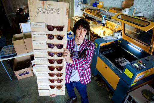 Palens: Wood sunglasses made in Barcelona