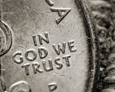 in god we trust on coin