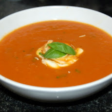 Pumpkin Tomato Basil Soup