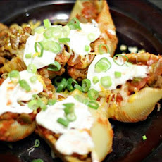 Taco Stuffed Pasta Shells