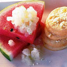Lime Ice on Watermelon