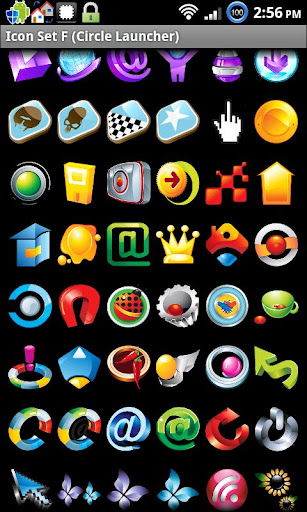 Icon Set F ADW Circle Launcher