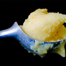 Orange Buttermilk Sherbet