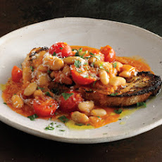 White Bean Ragout with Toast