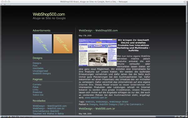 php WebDesign, wordpress brasil, webmaster,rss,css,php. cms, webshop brasil php WebDesign, wordpress brasil, webmaster,rss,css,php. cms, webshop brasil