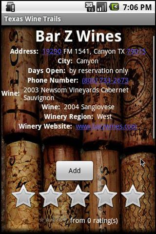 Texas Winery Tour Guide 4 A1.X