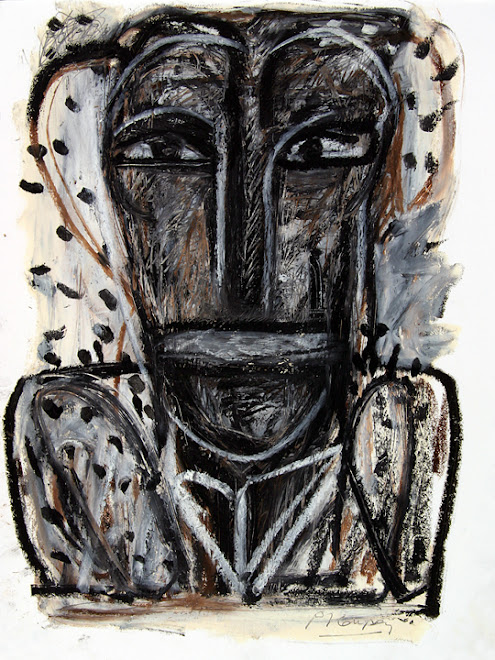 <p>
	<strong>Imaginary Portrait 27</strong><br />
	Oil stick on paper<br />
	14&quot; x 11&quot;<br />
	1996</p>
