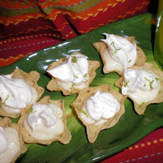 Bite-Sized Margarita Cheesecake Tarts