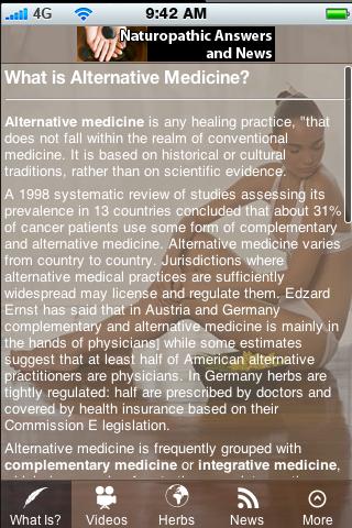 Naturopathic Answer and News