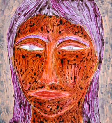 Notre dame des anges, 2004 (gemengde techniek op papier)